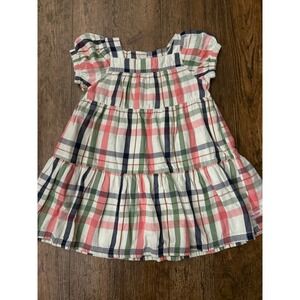 Ruffle Butts Girls Plaid Tiered Dress Summer Casual Party‎ Cute Outfit 4T